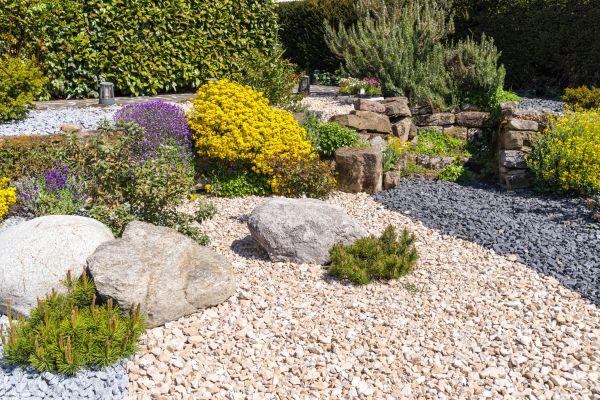 Decorative Gravel Installation in Longwood