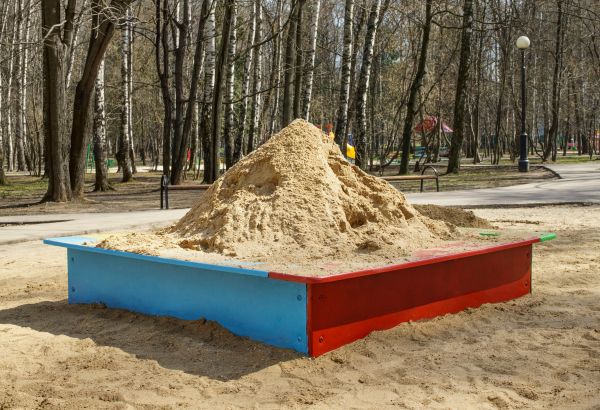 Playground Sand Delivery in Longwood
