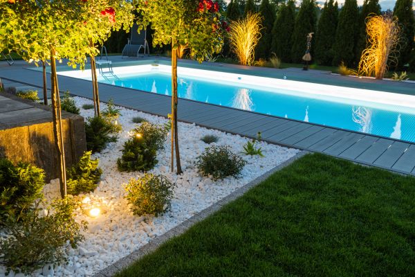 Pool Landscaping Service in Longwood
