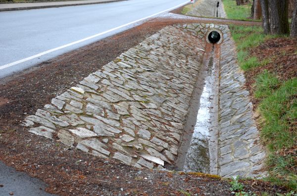 Ditch Landscaping in Longwood