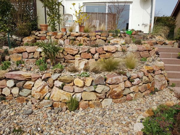 Rock Garden Construction in Longwood