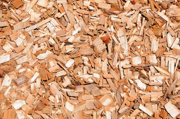 Cypress Mulch Spreading in Longwood